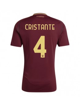 AS Roma Bryan Cristante #4 Replika Hemmakläder 2024-25 Kortärmad